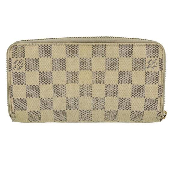 LOUIS VUITTON Damier Azur Zippy Wallet Long Wallet - Picture 2 of 12